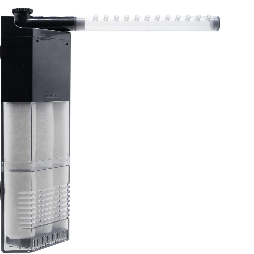 Dennerle Nano Eckfilter XXL | Filter für Aquarien bis 90 Liter | Leistungsstark, leise & kompakt Cor