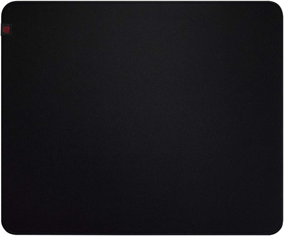 BenQ ZOWIE P-TF X Gaming-Mauspad für eSport, Schwarz Geringe Reibung 390L x 315B mm, Geringe Reibung