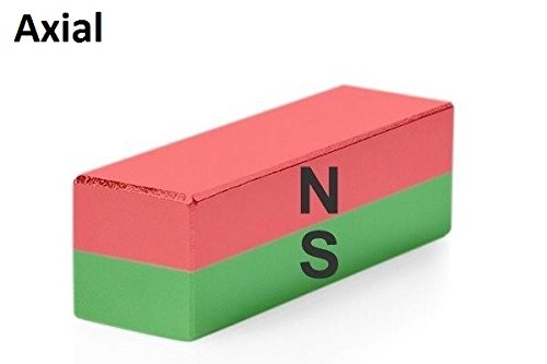 Magnetastico® | 2 ultrastarke Neodym Magnete Rechteck 40x20x10 mm N52 NiCuNi Silber | Neodymium Perm