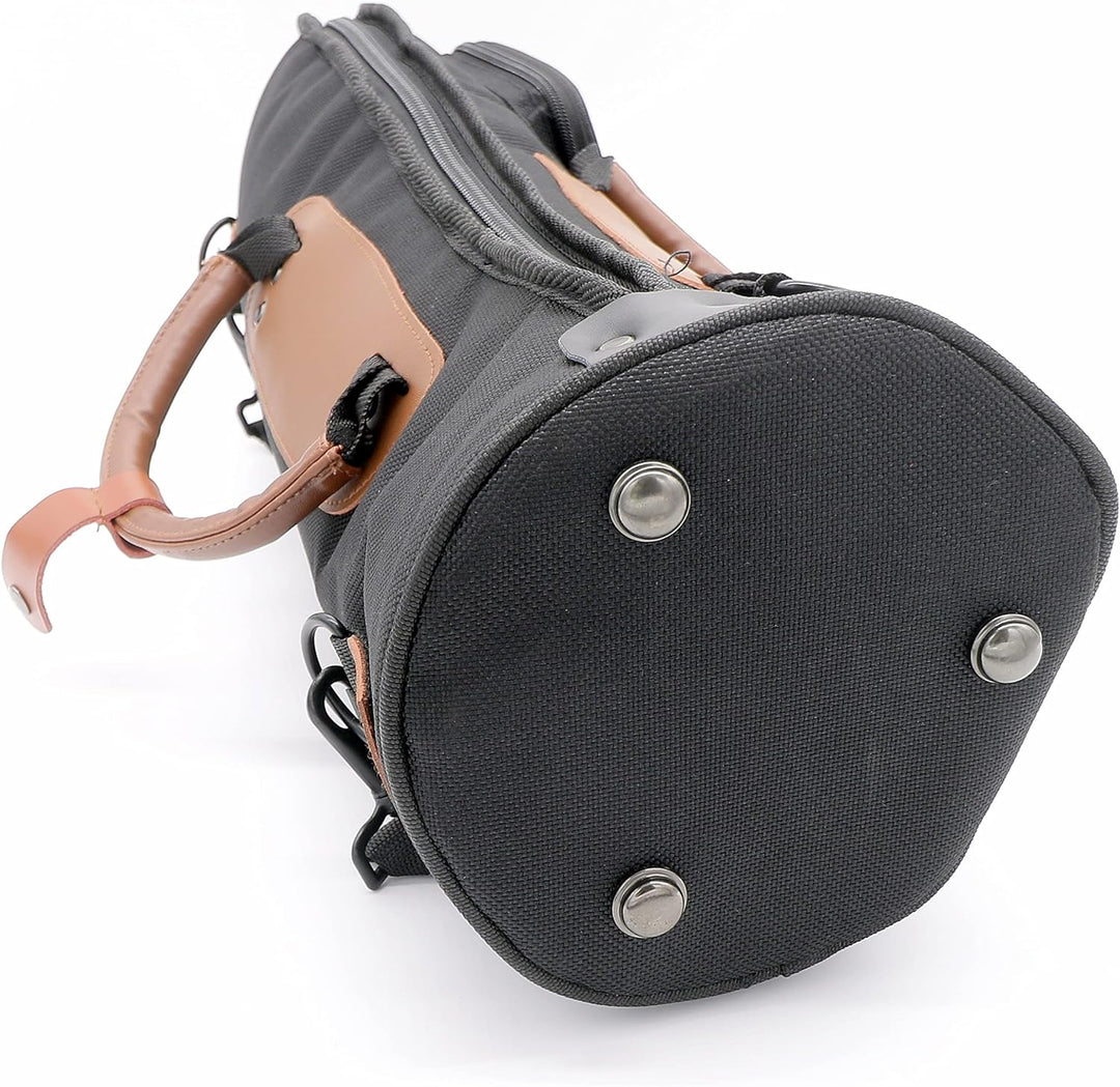 Soundman® Gigbag für Trompete - Extra stabile Verstärkung am Trichter - mit weicher Innenfütterung -
