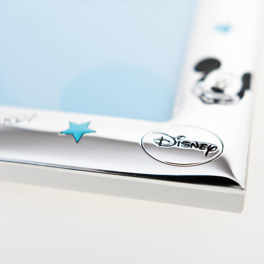 Disney Baby - Bilderrahmen zum Hinstellen - Silber - ideal für den Nachttisch im Kinderzimmer - perf