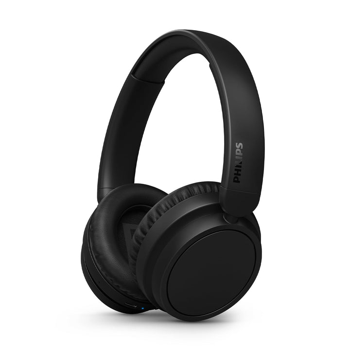 Philips TAH5219BK Leichter ohraufliegender kabelloser Bluetooth-Kopfhörer mit passiver Geräuschisoli