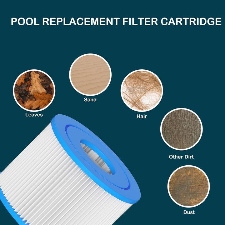 Typ VI Whirlpool-Filterkartusche für Lay-Z-Spa Miami, Vegas, Palm Springs, Paris, Monaco, Coleman Sa