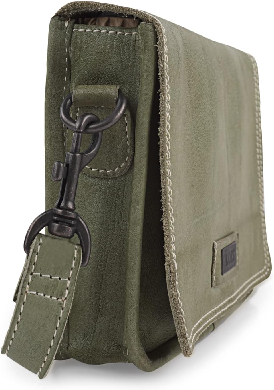 Lois - Umhängetasche Damen Leder - Umhängetasche Leder Damen mit verstellbarem riemen - Kleine Umhän