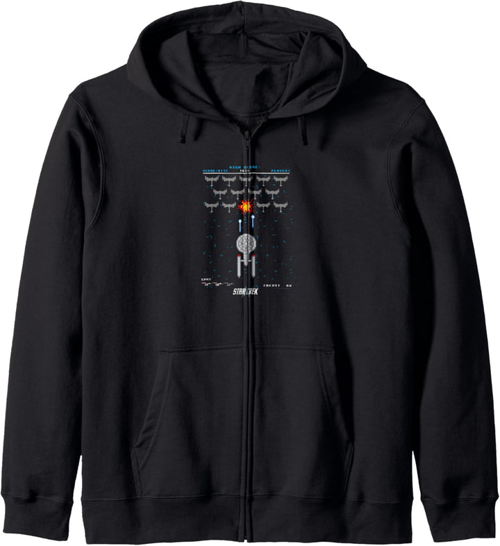 Star Trek 8-Bit Game Kapuzenjacke