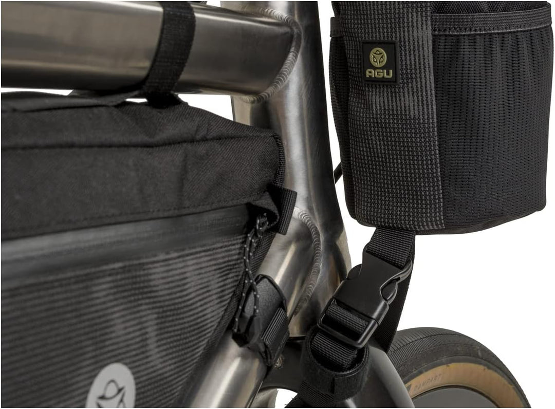 AGU Snack-Pack Venture Fahrrad Rahmentasche, 1L Rahmentasche Fahrrad wasserabweisend, Reflektierend