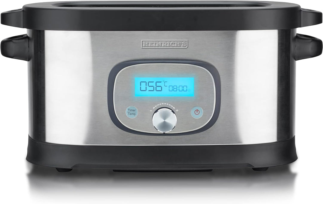 HEINRICHS Sous-Vide Garer für schonendes, gesundes und exaktes Garen der Speisen durch elektronische