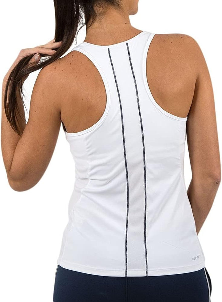 Lotto Damen, Squadra PL Tank-Top Weiss, Dunkelgrau, XL Oberbekleidung