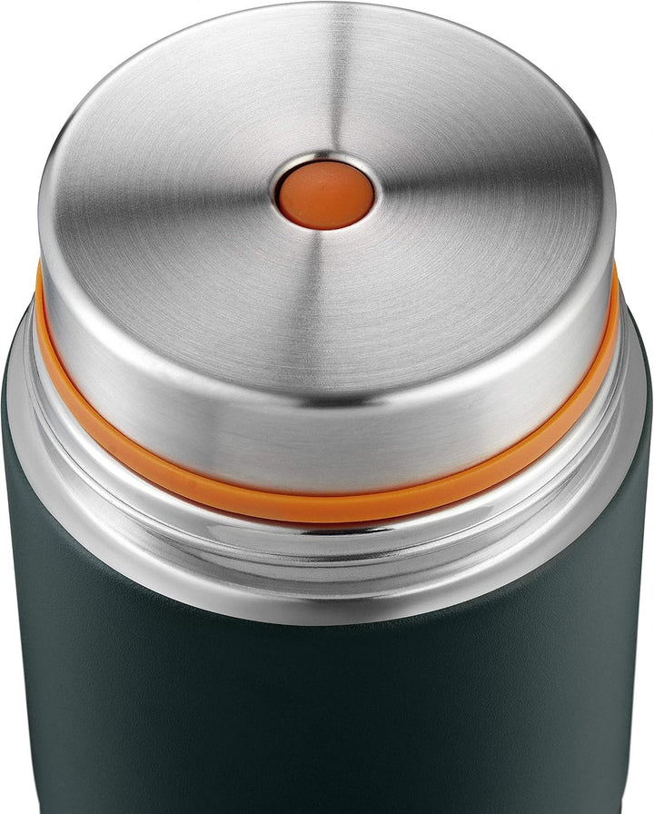 Esbit Thermobehälter Sculptor für Essen - Warmhaltebehälter 750 ml in Forest Green - aus Edelstahl f