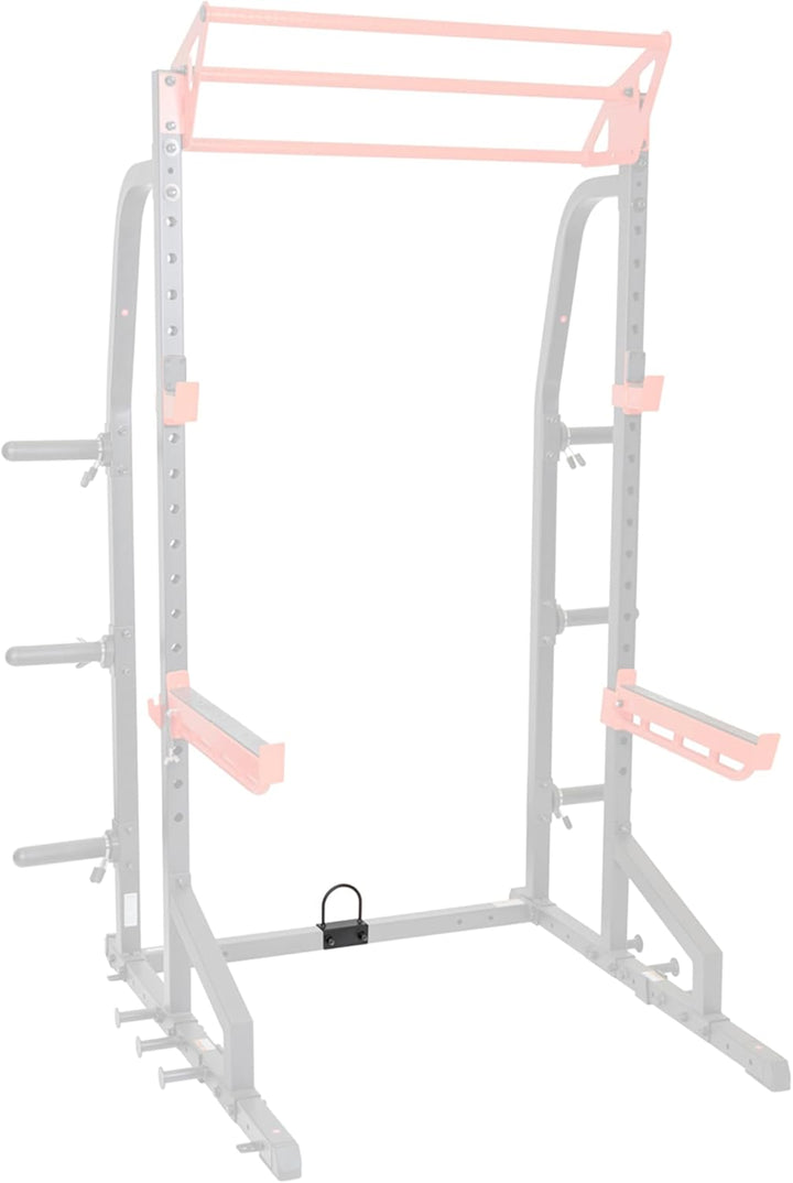 Sunny Health & Fitness Power Cage Squat Rack Upgrade-Zubehör, Dip-Stange, Hantelscheibenhalter, Belt
