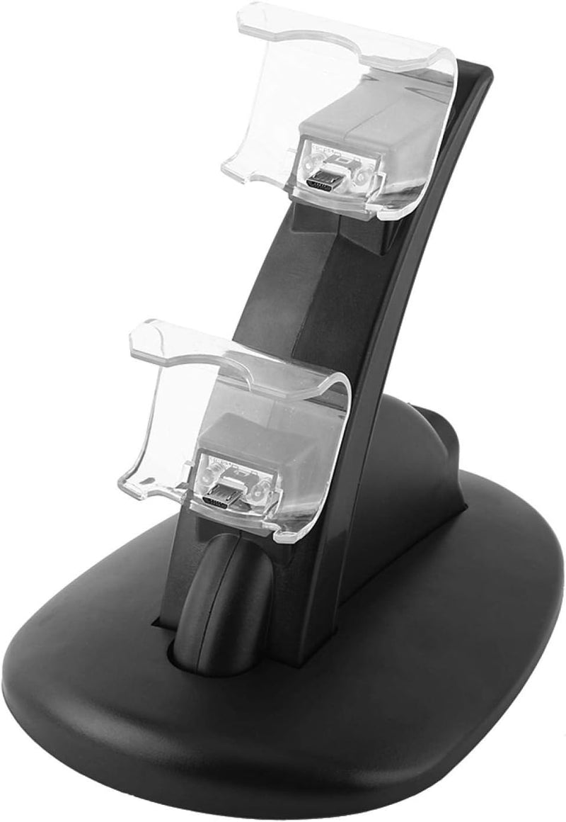 Demeras PS4-Controller-Ladeger?t USB-Dual-Ladeger?t Schnellladestation Ladestation Dock f¨¹r PS4-Con