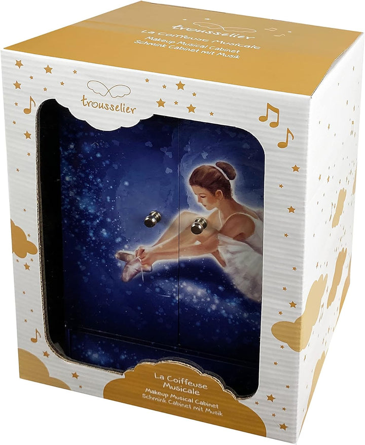 Trousselier - Makeup Cabinet with Music Ballet Dancer, S52070, Marineblau