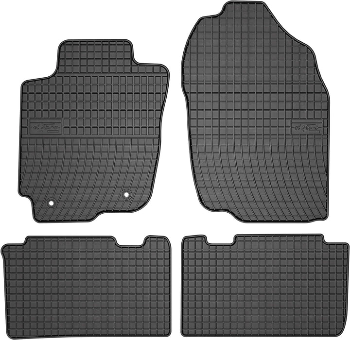 M MOTOS Gummimatten Auto Fussmatte passt für Toyota RAV4 IV 2013-2019 Verbessern Sie Ihren Reisekomf