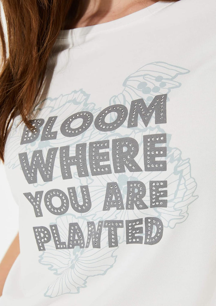 comma Damen T-Shirt 38 Mehrfarbig (01d8 Jewel Placed 01d8), 38 Mehrfarbig (01d8 Jewel Placed 01d8)