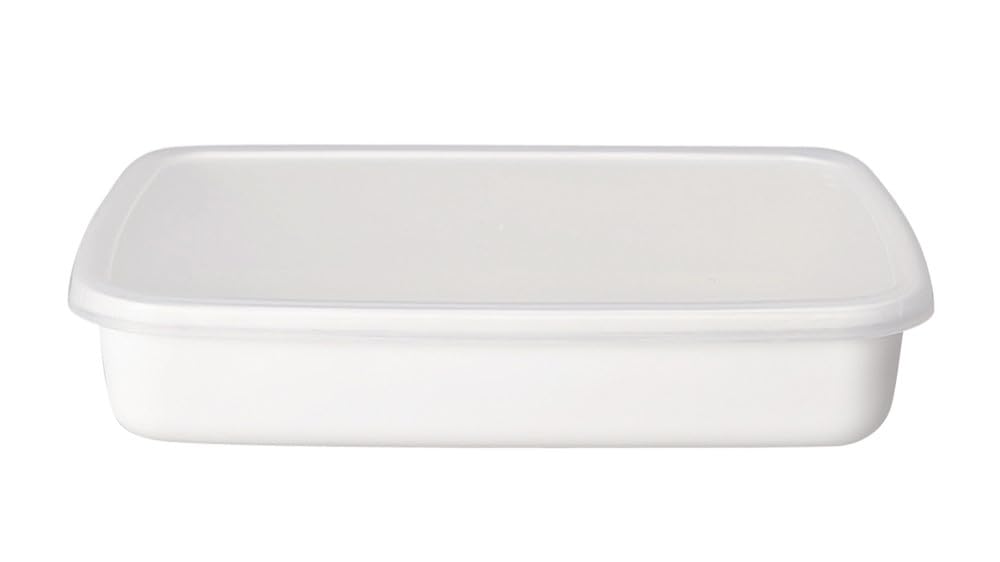 Noda Horo Storage Container Lebensmittelaufbewahrung Emaille Behälter 1,4 L Made in Japan