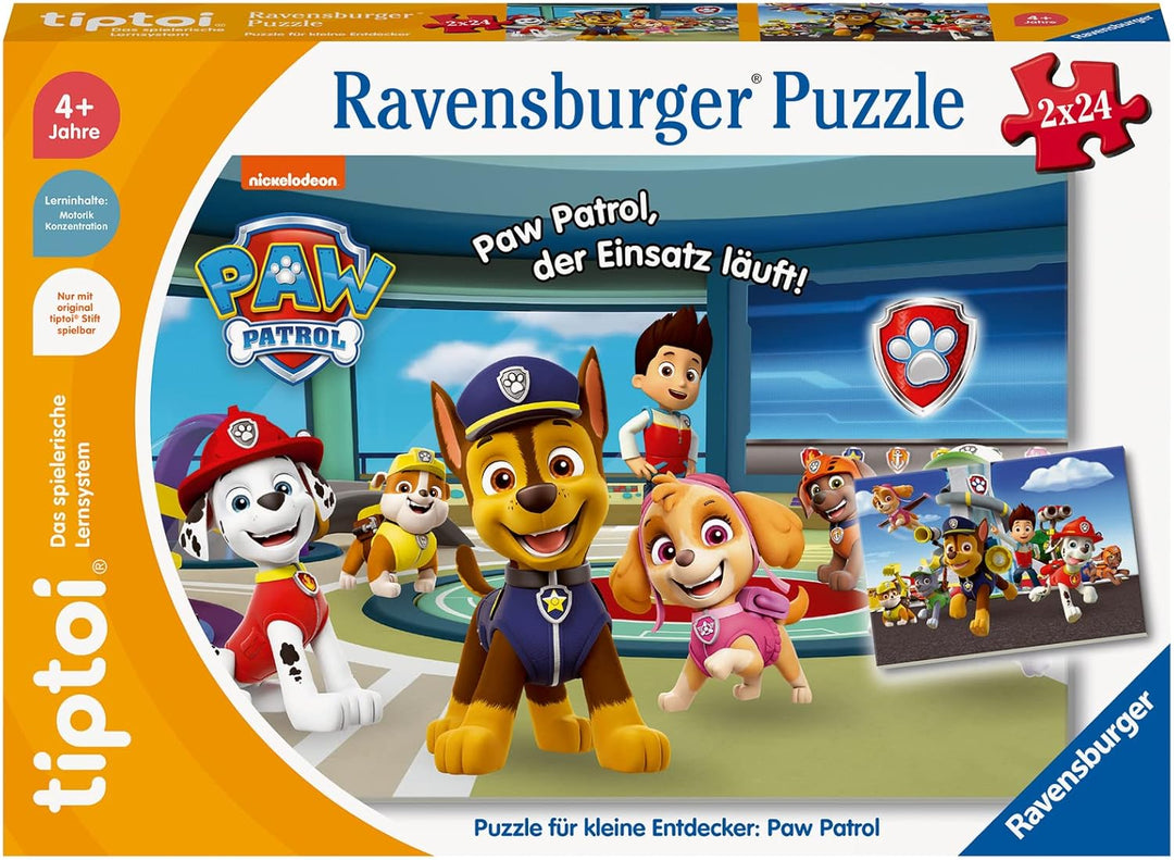 Ravensburger tiptoi Spiel 00125 Rätselspass auf dem Bauernhof - Lernspiel ab 3 Jahren & tiptoi Puzzl