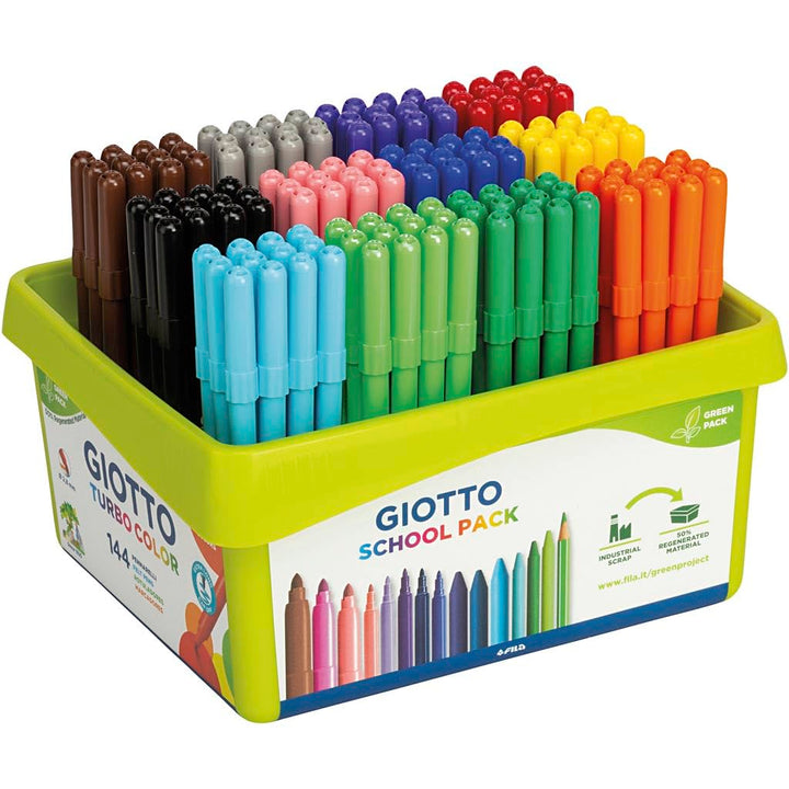 GIOTTO 523800 – Filzstifte mit 144 Stück einzeln, einzeln