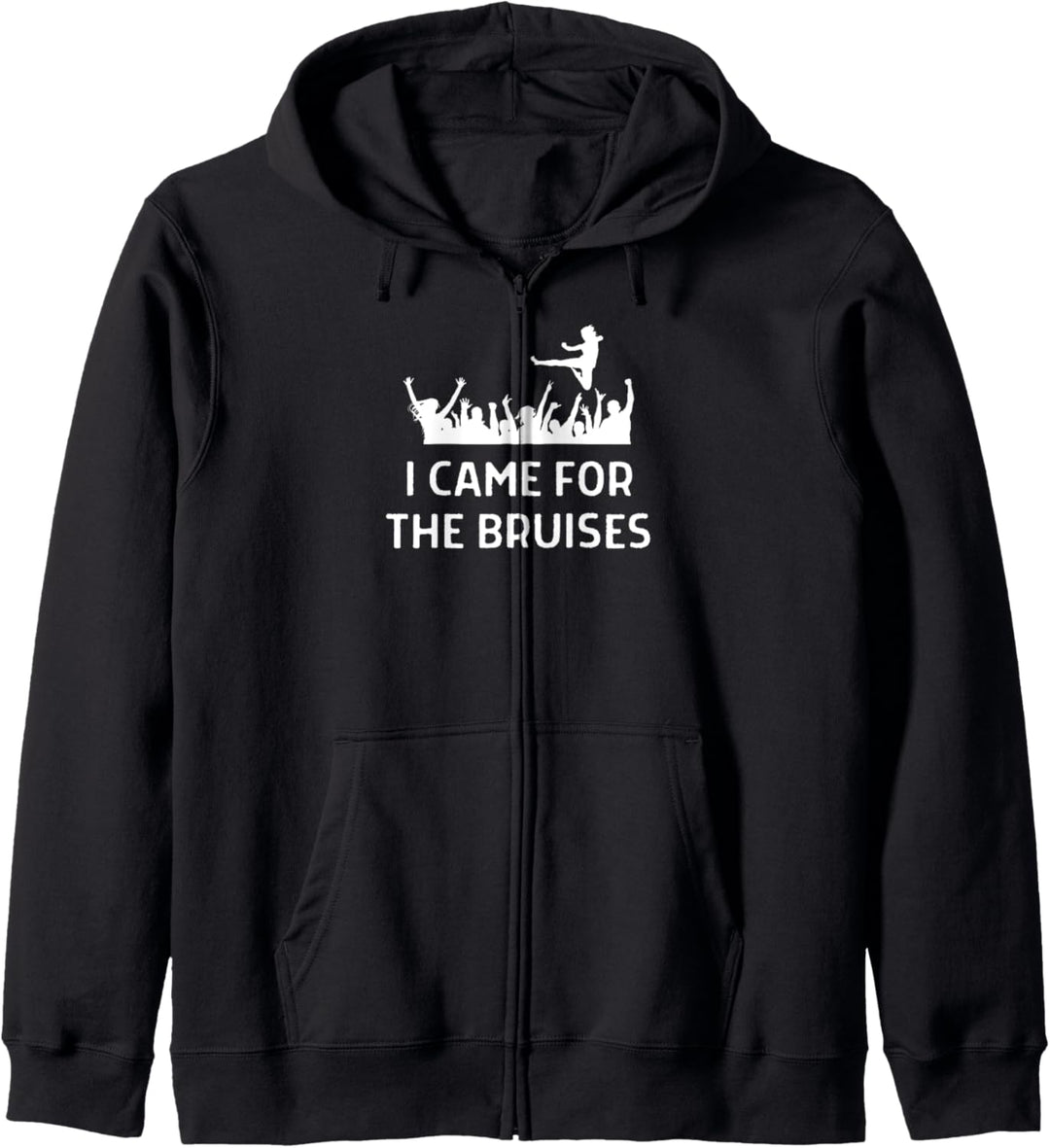 I Came For The Bruises Moshpit Outfit Konzert Festival Kapuzenjacke