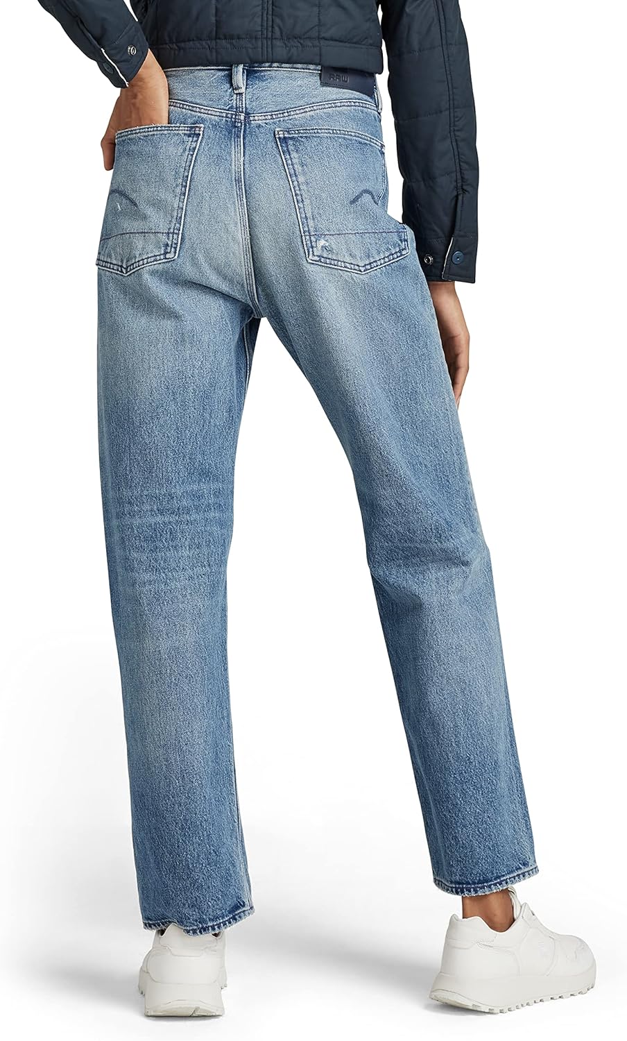G-STAR RAW Damen Type 89 Loose Jeans 27W / 32L Blau (Sun Faded Air Force Blue D21081-c967-c947), 27W
