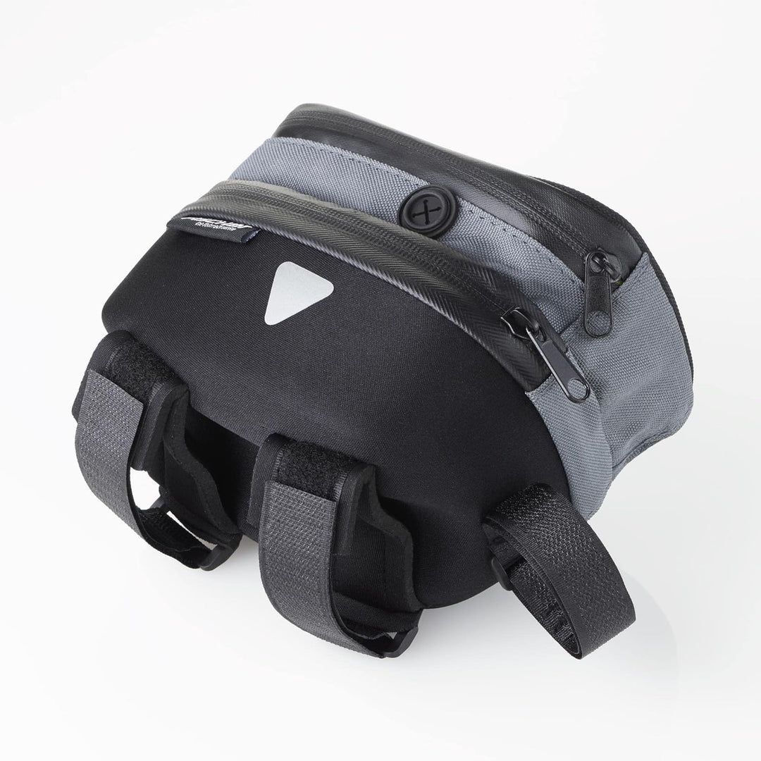 Fischer Premium Fahrradtasche | mit integrierter Smartphone-Tasche und Touchscreen-Schutzfolie | Obe
