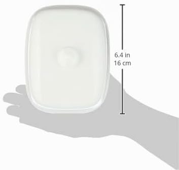 Villeroy &amp; Boch Royal Butterdose Oberteil, Premium Bone Porzellan, Weiss, Butterdose Oberteil