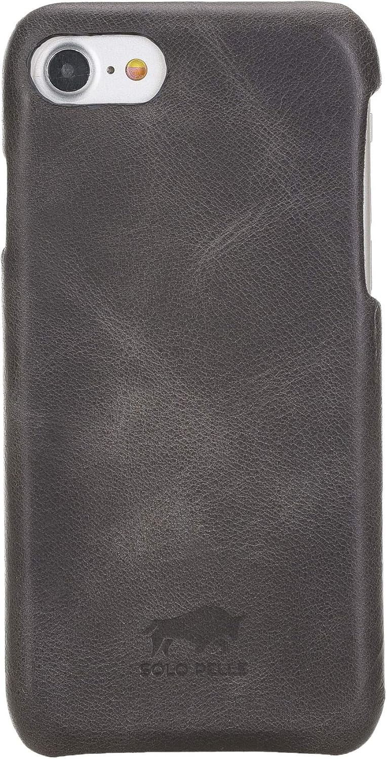 Solo Pelle iPhone SE 2020/7 / 8 abnehmbare Lederhülle (2in1) inkl. Kartenfächer für das original iPh