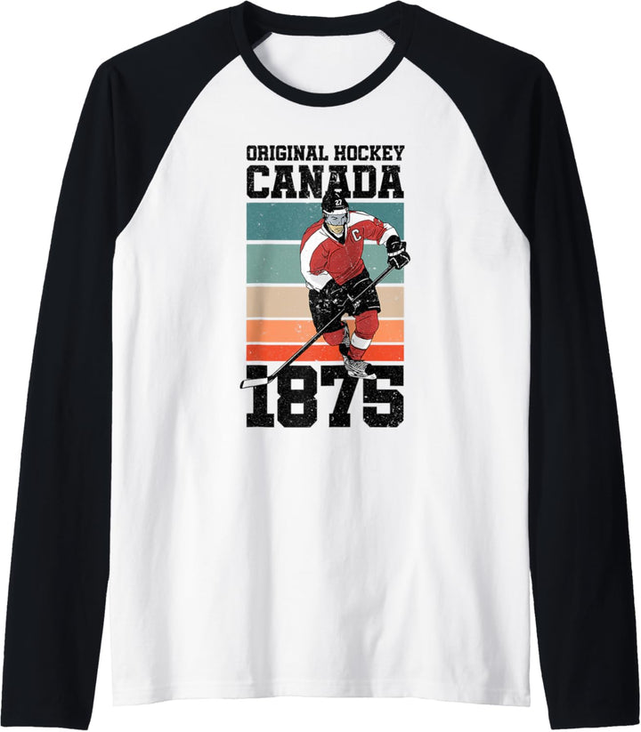 Original Hockey Canada 1875 Sports History Eishockey Raglan