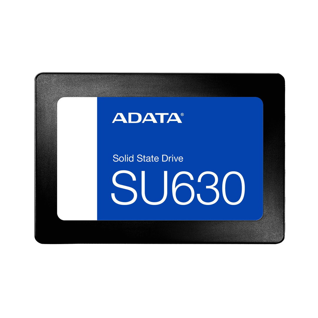 ADATA Ultimate SU630 - 960 GB, interne Solid-State-Drive mit QLC-3D-NAND-Flash, 2.5 Zoll, schwarz, 9