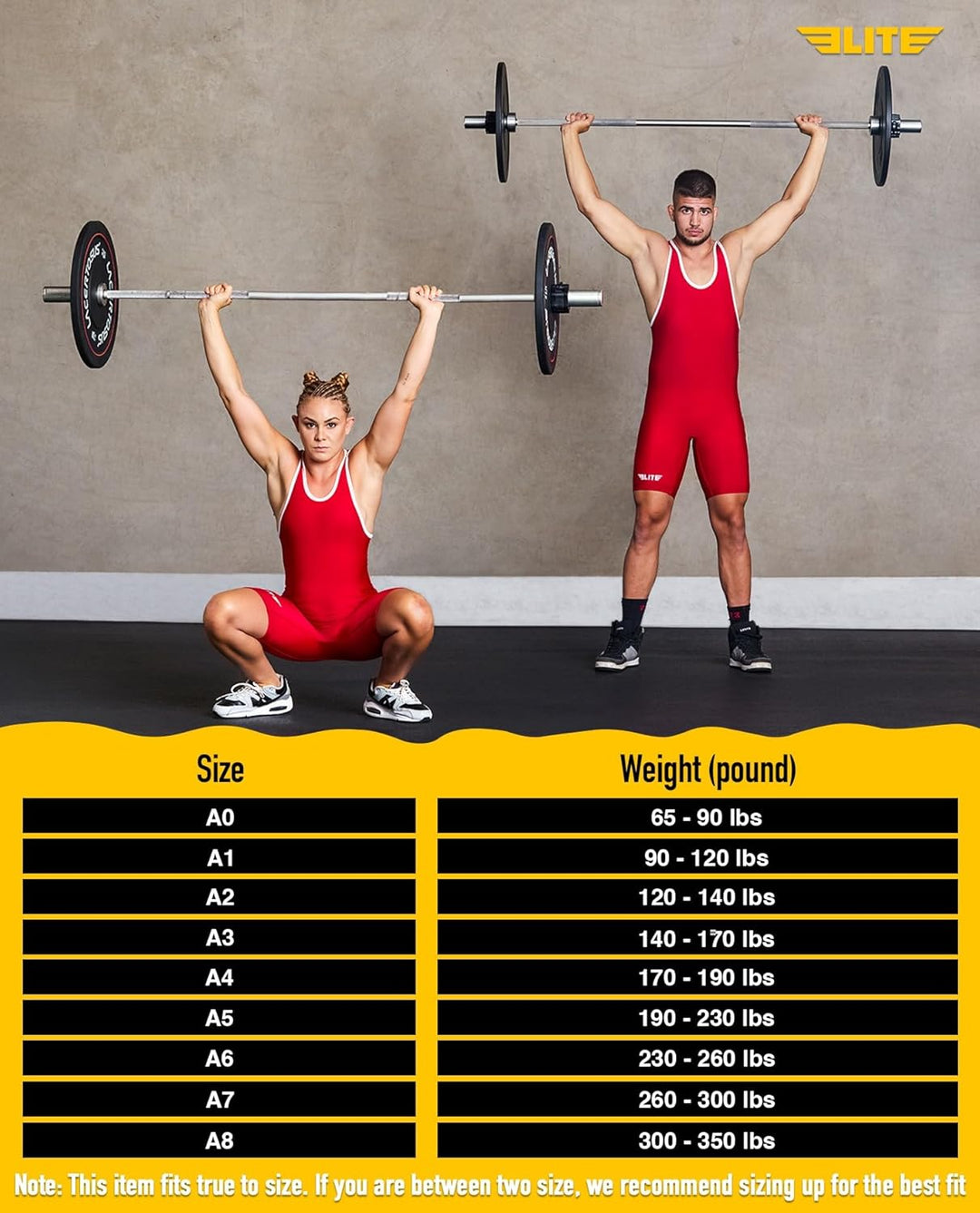 Men’s wrestling singlets, Elite Sports Standard Singlet for Men Wrestling Uniform Rot/Ausflug, einfa