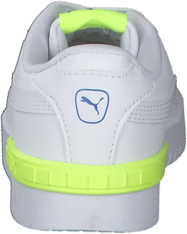 PUMA Unisex Kinder Jada Pstennisschuhe 29 EU Puma White Yellow Alert Victoria Blue High Risk Red, 29