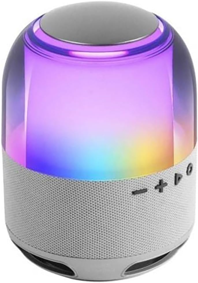 Mars Gaming MS-Flow, Tragbarer 15W Bluetooth-Lautsprecher, Leistungsstarker Klang mit DeepBass 57mm