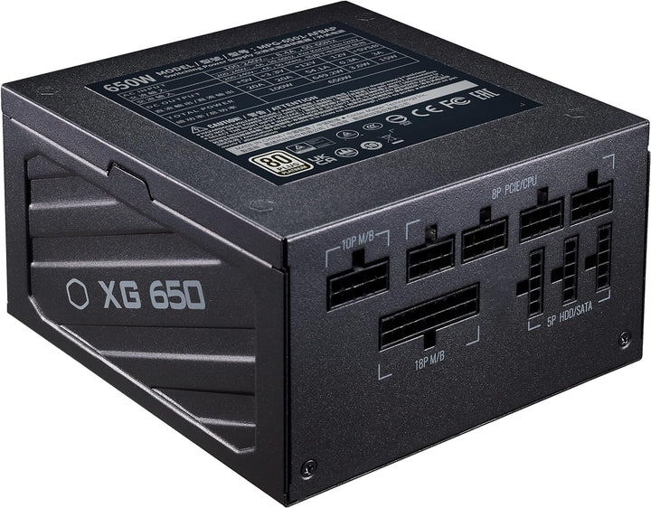 Cooler Master XG650 Platinum PC-Netzteil (EU) - 80 PLUS Platinum (+92% Effizienz), 650W Power Supply