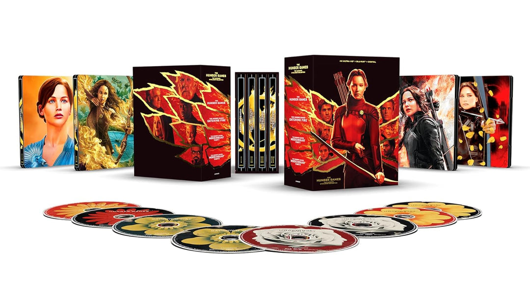 The Hunger Games: The Ultimate Steelbook Collection [Blu-ray], Blu-ray