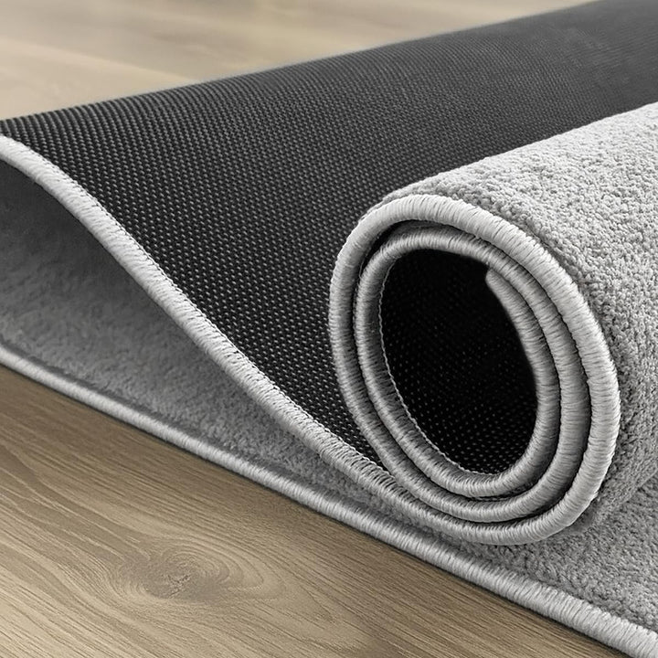 the carpet Enna moderner Teppich aus pflegeleichtem Polyester, Flachgewebe mit Antirutsch-Rücken, ru