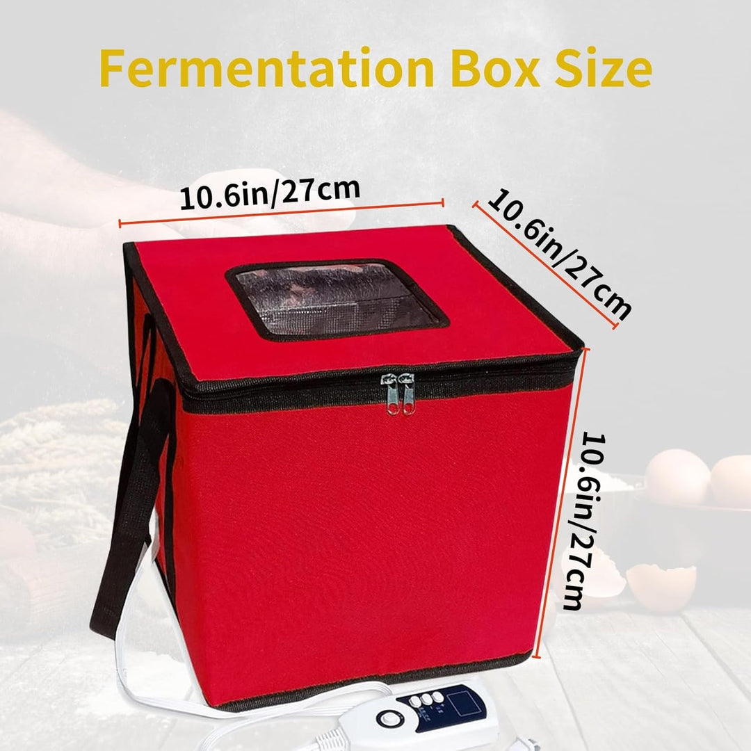 Cloud Fire Faltbare Teiggärbox, Temperatureinstellung Gärbox Mit Deckel, Abnehmbarer Multifunktions