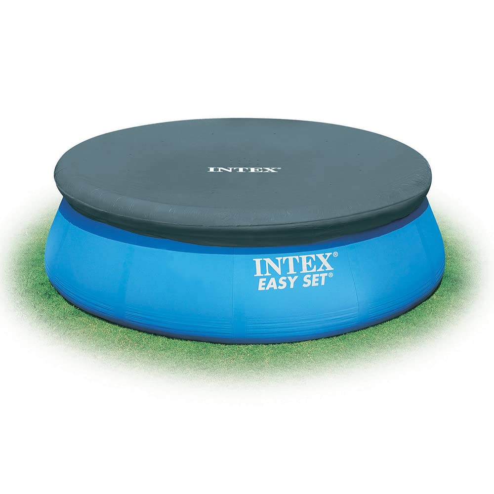 Intex Easy Set – Poolzubehör, Abdeckung für oberirdischen Pool 2.44 Meter, 2.44 Meter