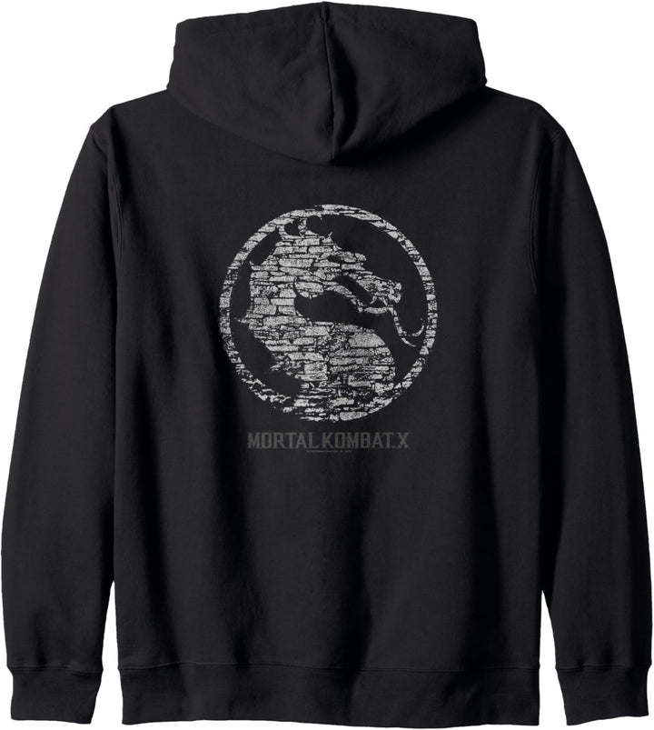 Mortal Kombat X Stone Seal Kapuzenjacke