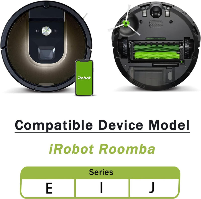 E-HAO Ersatz-Staubsaugerteile für iRobot Roomba i1+/i2+/i3+/i4+/i5+/i6+/i7+/i8+/j5+/j6+/j7+/j8+/E5/E