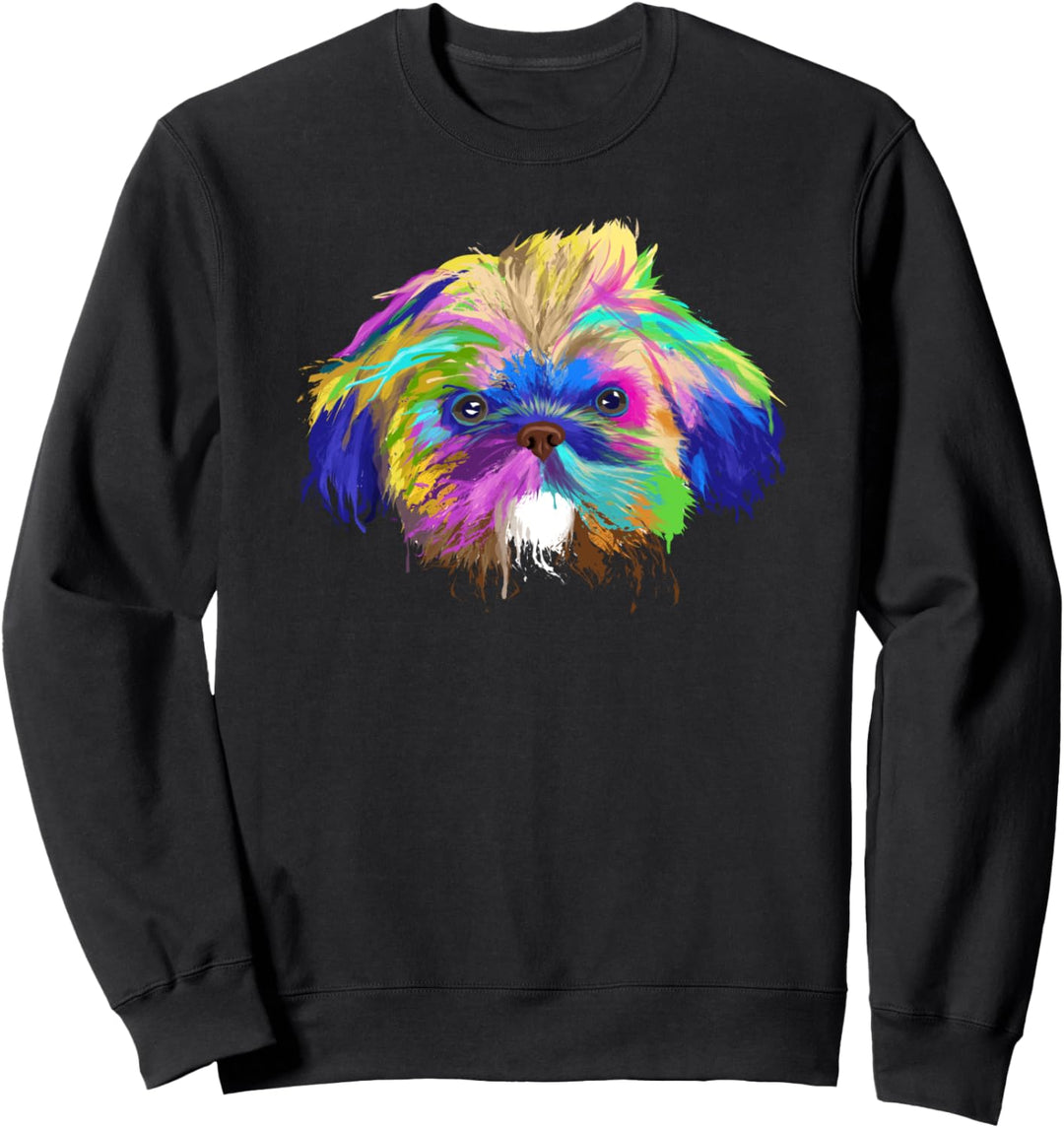 Splash Hund Shih Tzu Sweatshirt