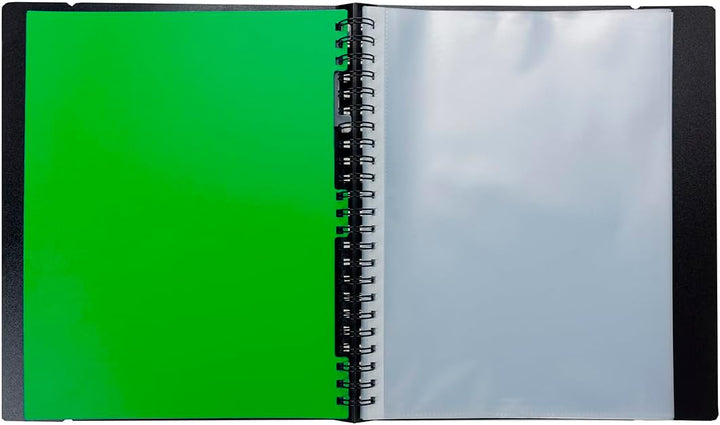 Grafoplas 39409010 – Ordner, 100 herausnehmbaren Hüllen, in & Out-System A4