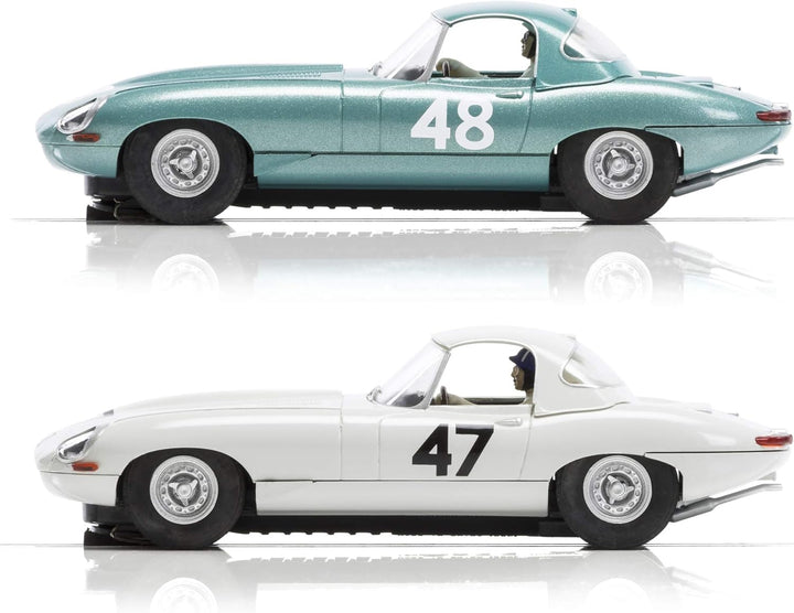 Scalextric c3898 a Legends Jaguar E 1963 International Trophy Auto