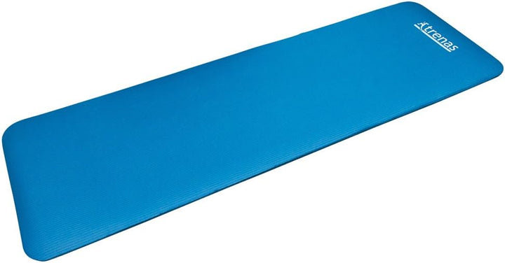 TRENAS Gymnastikmatte Profi - 180 cm 180 x 60 x 1,5 cm Schwarz, 180 x 60 x 1,5 cm Schwarz