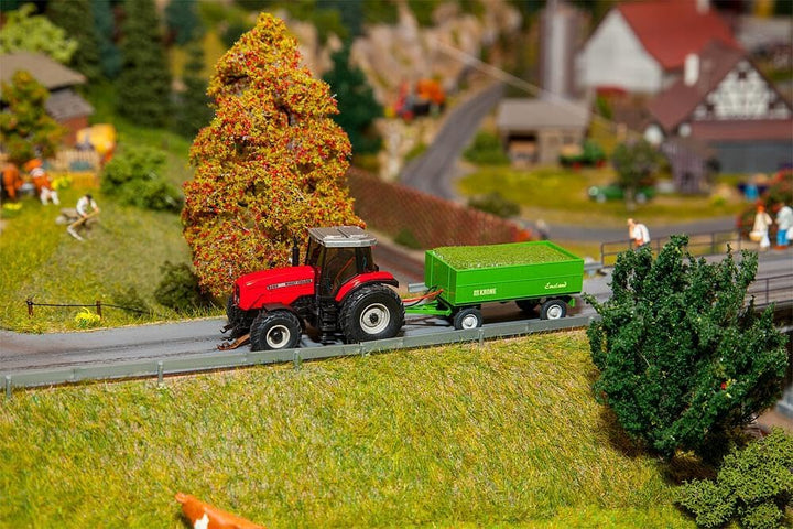 FALLER 161536 - Traktor MF mit Anhänger (Wiking)