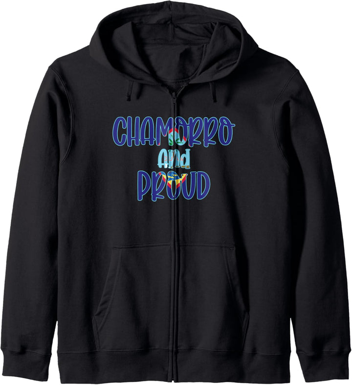 Chamorro und Stolz - Guam Flaggen-Stolz Kapuzenjacke