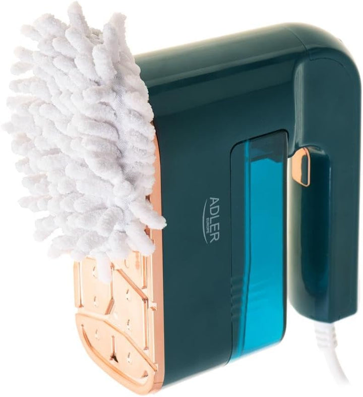 ADLER AD 7050 Dampfreiniger 120 ml, Dampfglätter mit Ständer, Dampfbürste Handgerät, ergonomisch, wa