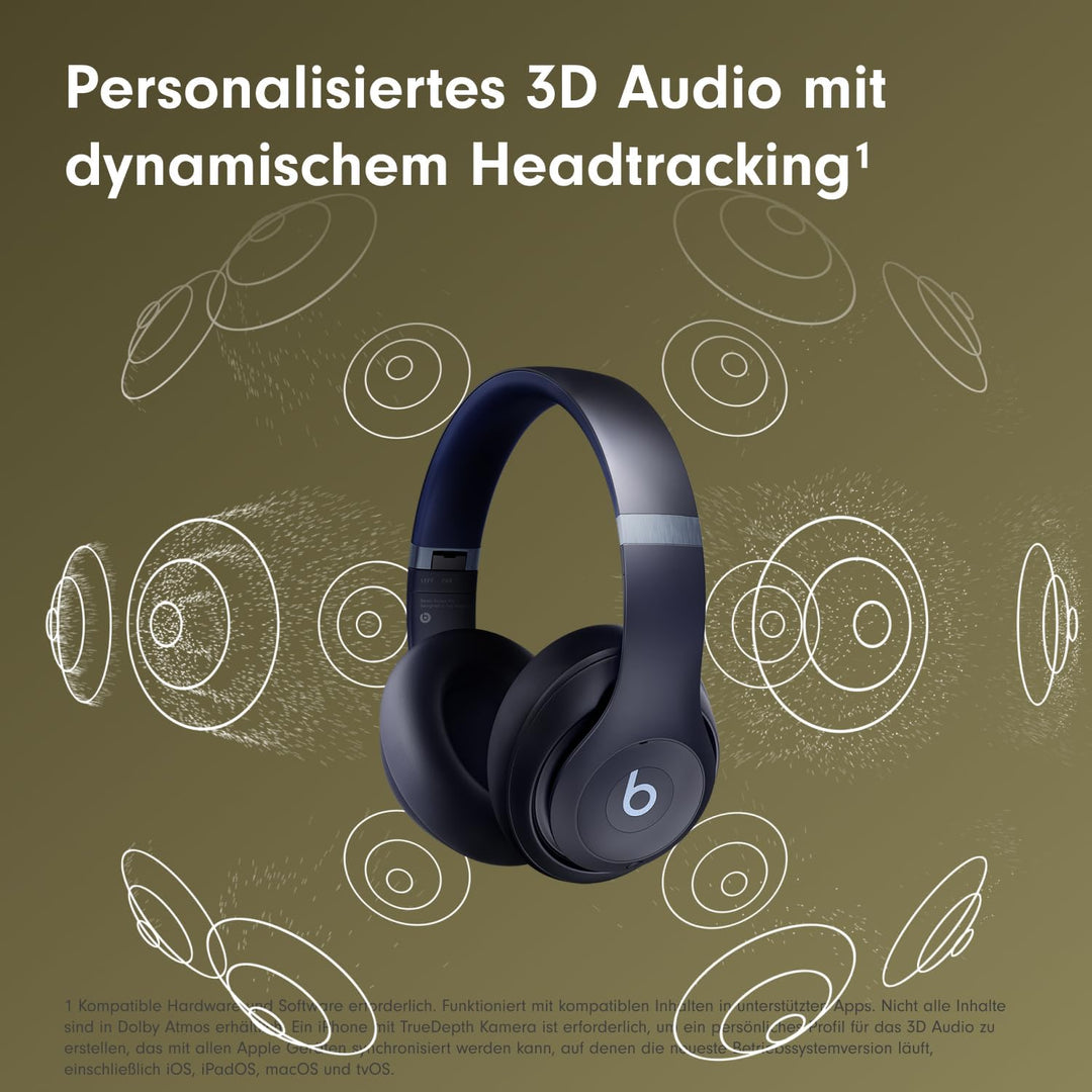 Beats Studio Pro – Komplett Kabellose Bluetooth Noise Cancelling Kopfhörer – Personalisiertes 3D Aud
