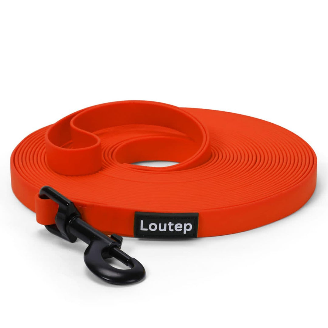 Loutep Biothane Schleppleine Für Hunde Lange Hundeleine 3m 5m Schleppleine 10m Für Hunde 15m 20m Lei