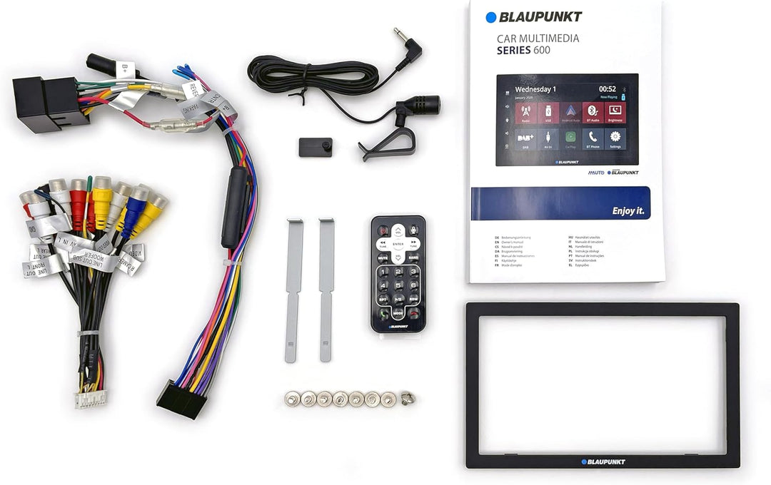 Blaupunkt Rotterdam 600 DAB, 2-DIN Car-Multimedia, 7 Zoll Touchscreen, CarPlay, Android Auto, DAB+,