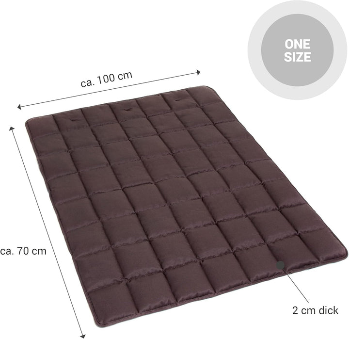 Doctor Bark Portable Hundedecke, praktische Reisedecke, Allergiker geeignet - waschbar bei 95°C Grös