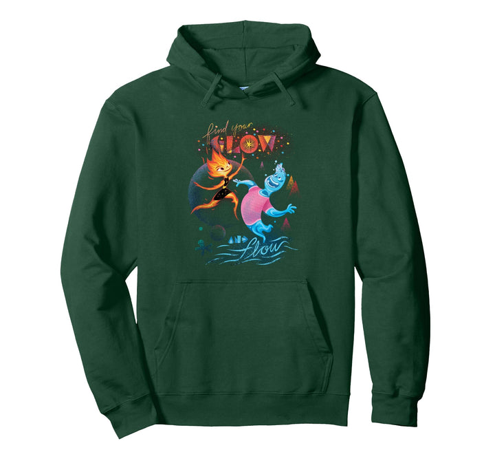 Disney and Pixar’s Elemental Find Your Glow and Flow Pullover Hoodie